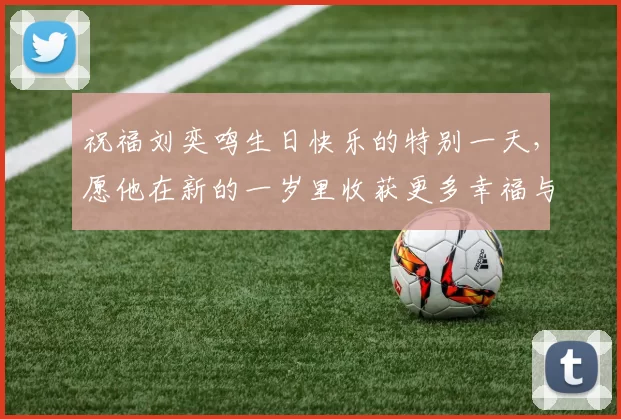 祝福刘奕鸣生日快乐的特别一天，愿他在新的一岁里收获更多幸福与成功